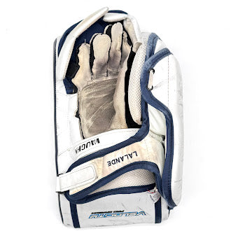 Vaughn Velocity V9 - Bloqueur de crosse Pro d'occasion - (Blanc/Argent/Bleu)